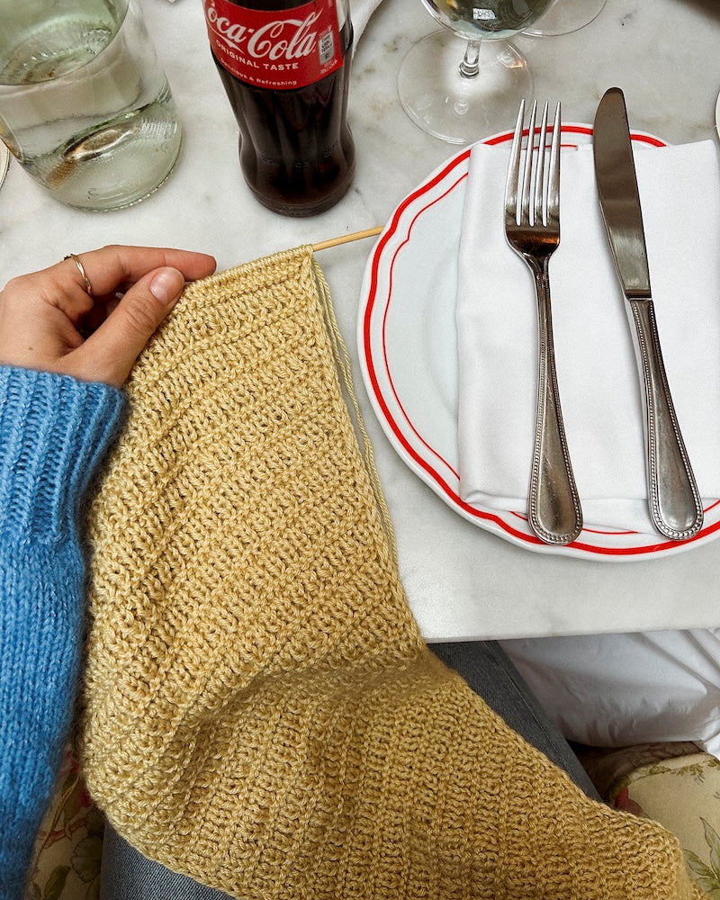 Kutovakika Stay Extra Toasty Scarf mit Alpakka Silke von Sandnes Garn 9