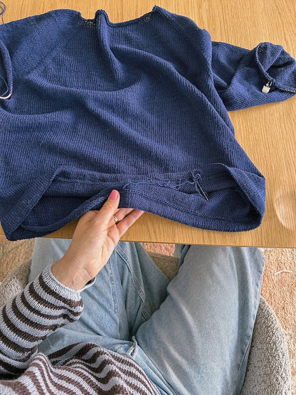 Vanilla Chilla Tee Light | let basic t-shirt i Tynn Line fra Sandnes Garn