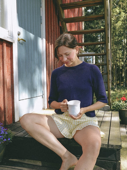 Vanilla Chilla Tee Light | let basic t-shirt i Tynn Line fra Sandnes Garn