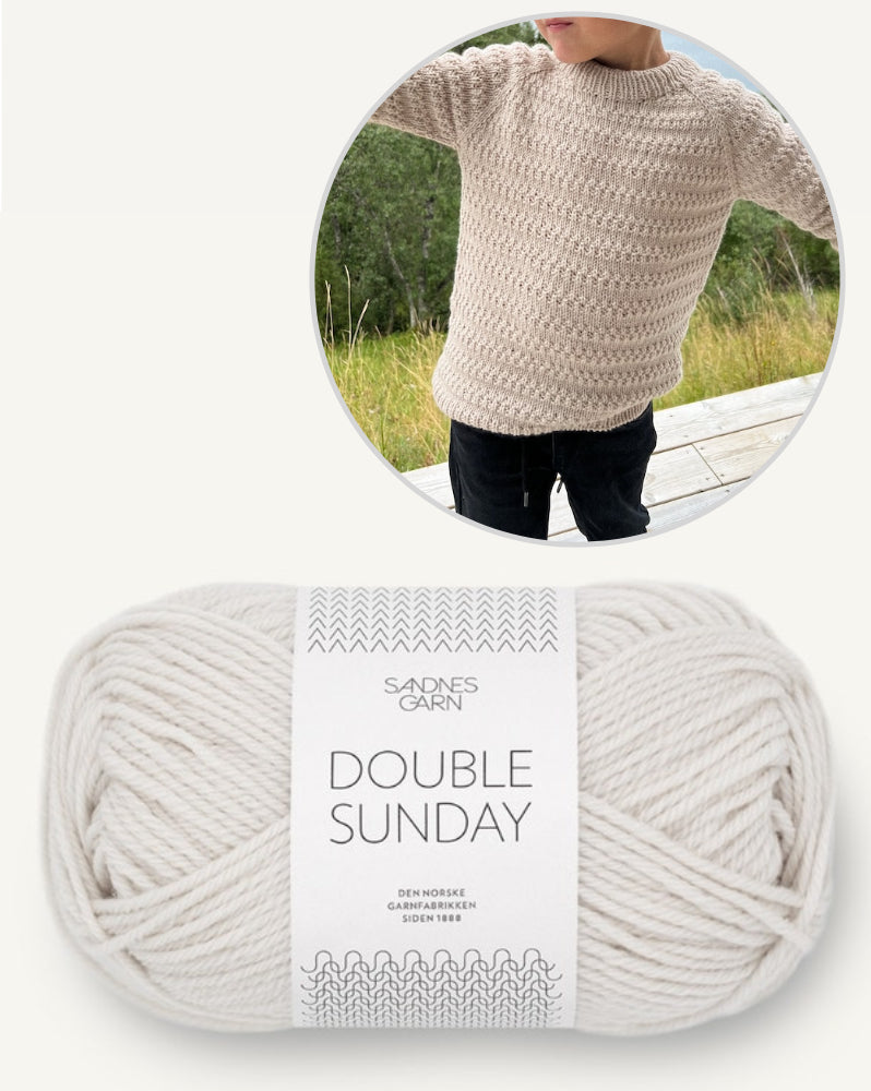 Zander Sweater Kids von Secondknit mit Double Sunday von Sandnes Garn 6