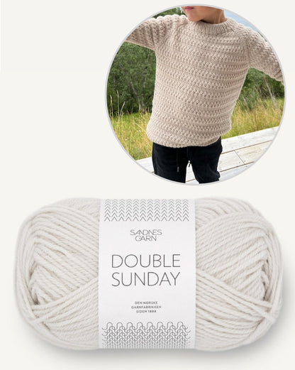 Zander Sweater Kids von Secondknit mit Double Sunday von Sandnes Garn 6
