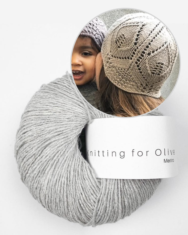 Knitting for Olive Lace Beanie mit Merino 10