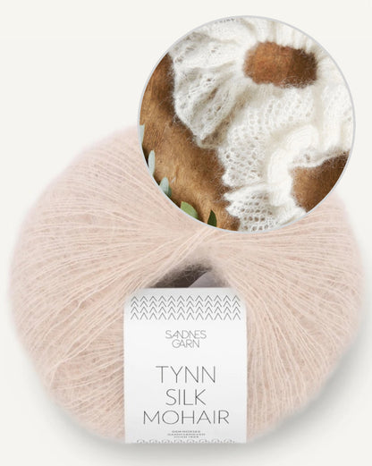 Lace Scrunchie - Tynn Silk Mohair | zartes Geschenk