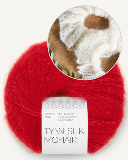 Lace Scrunchie - Tynn Silk Mohair | zartes Geschenk