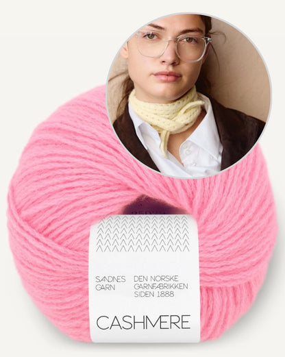 Lacey Scarf | zartes Mini-Tuch aus Cashmere von Sandnes Garn