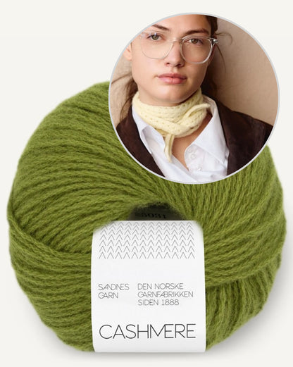 Lacey Scarf | zartes Mini-Tuch aus Cashmere von Sandnes Garn