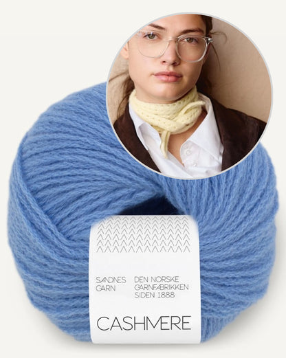 Lacey Scarf | zartes Mini-Tuch aus Cashmere von Sandnes Garn