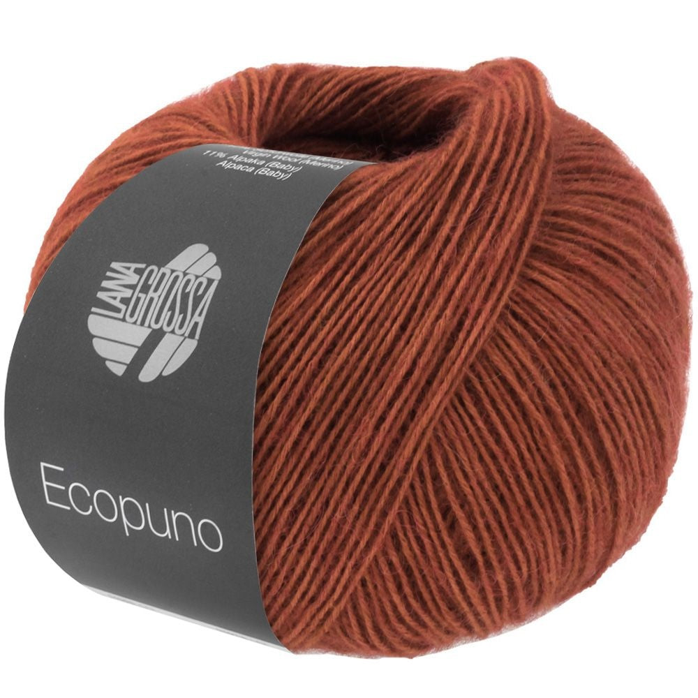 Lana Grossa Ecopuno Farbe erdbraun 211