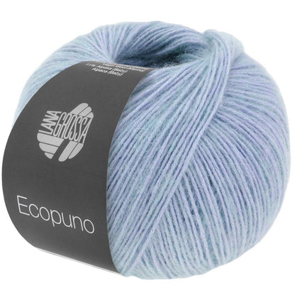 Ecopuno | dünnes Blowgarn aus Baumwolle, Merino und Alpaka