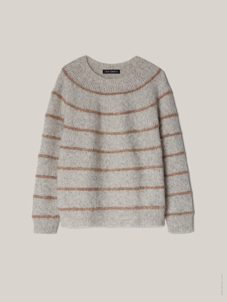 Lana Grossa Nordic Stripes Sweater mit Natural Alpaca Pelo von Lana Grossa 3