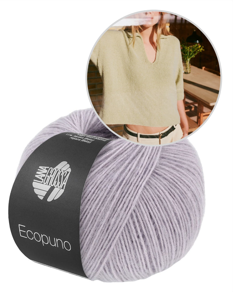 Lana Grossa Nordic Knits Polo Shirt mit Ecopuno von Lana Grossa 10