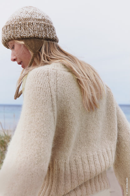 Lana Grossa Rippenraglan Sweater mit Setasuri 3