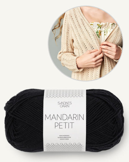 Lavendel Jacke | lässige Jacke von Mandarin Petit von Sandnes Garn