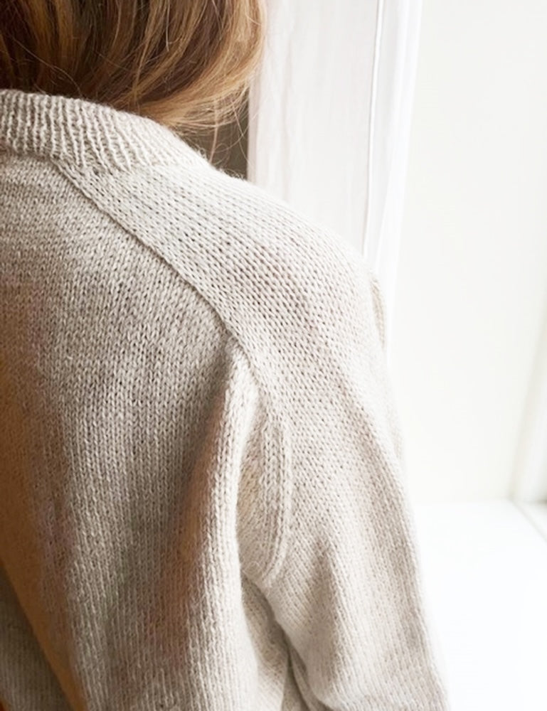 LeKnit Boyfriend Sweater mit Tynn Peer Gynt und Alpakka Folgetrad von Sandnes Garn 2