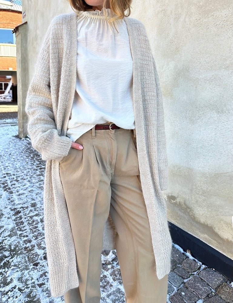 Caia Cardigan Max von LeKnit mit Babyull Lanett und Tynn Silk Mohair von Sandnes Garn 10
