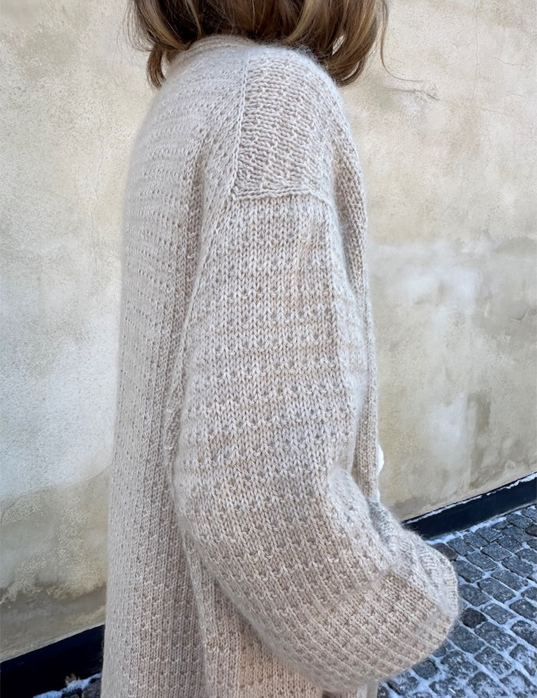 Caia Cardigan Max von LeKnit mit Babyull Lanett und Tynn Silk Mohair von Sandnes Garn 11