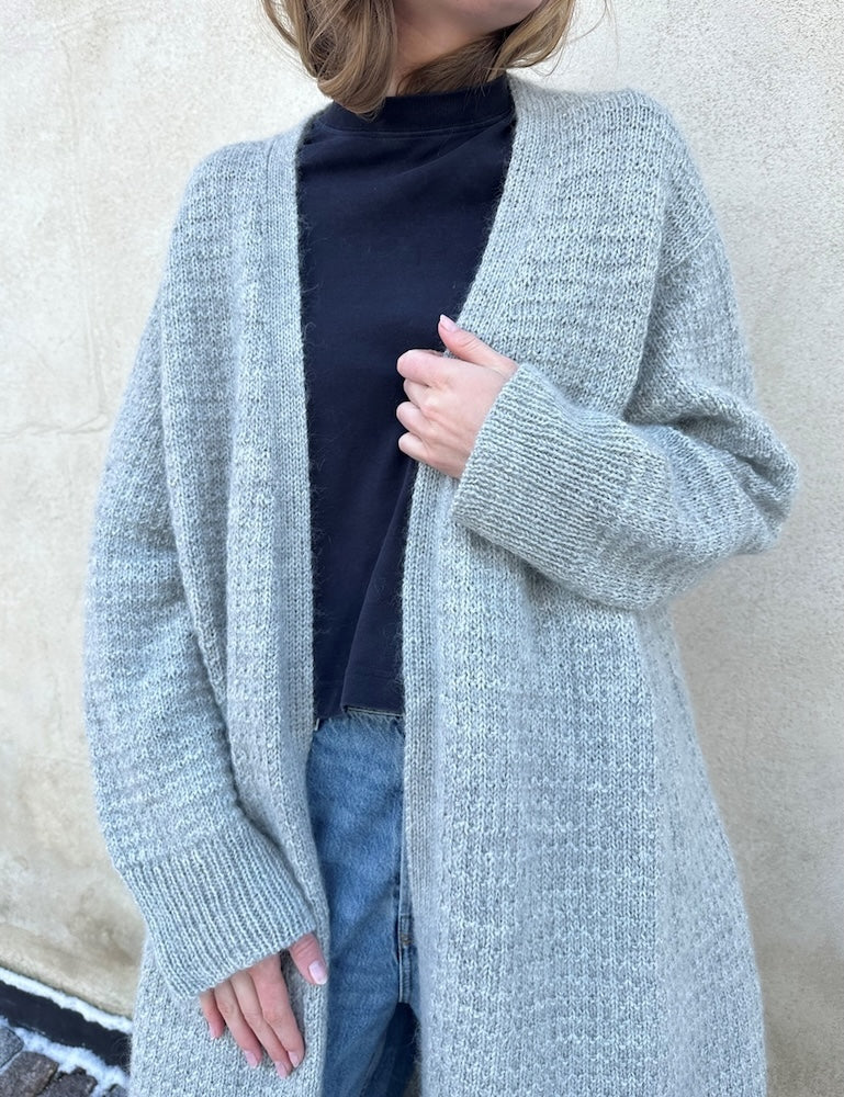 Caia Cardigan Max von LeKnit mit Babyull Lanett und Tynn Silk Mohair von Sandnes Garn 2