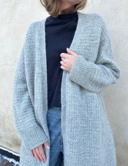 Caia Cardigan Max von LeKnit mit Babyull Lanett und Tynn Silk Mohair von Sandnes Garn 2