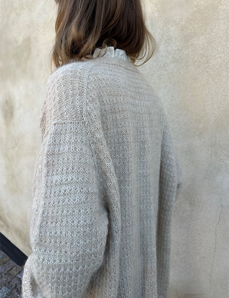 Caia Cardigan Max von LeKnit mit Babyull Lanett und Tynn Silk Mohair von Sandnes Garn 6