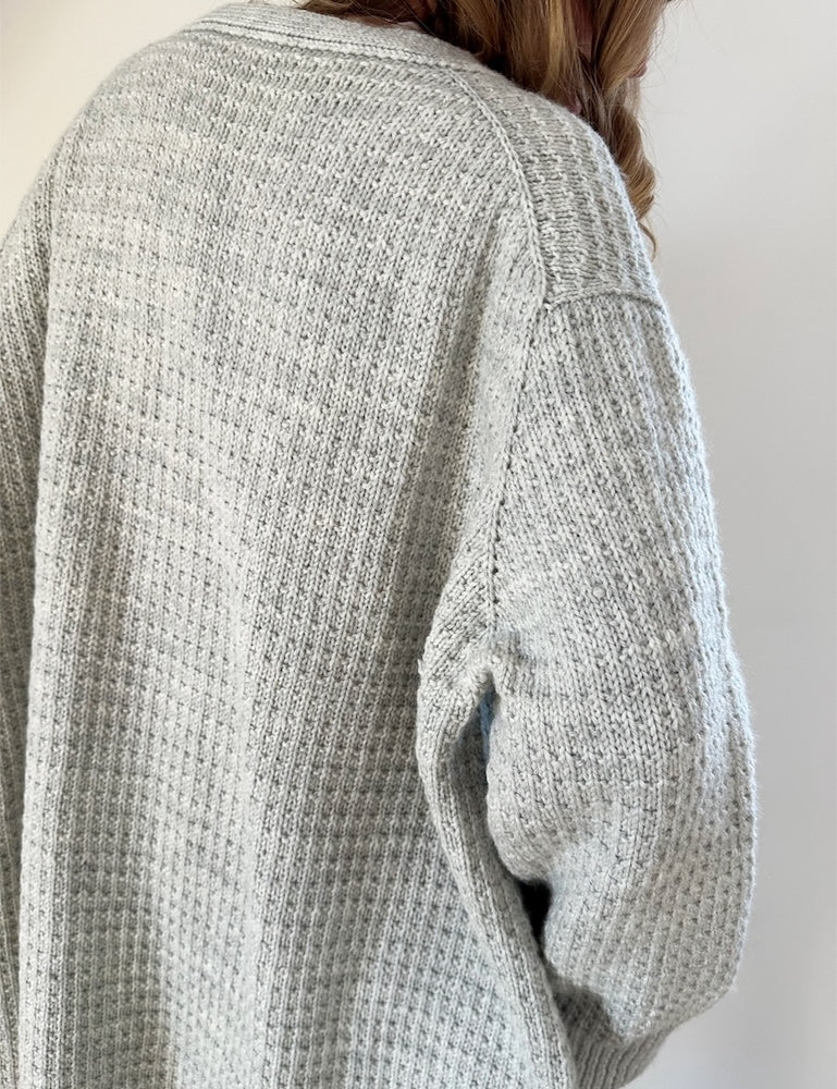 Caia Cardigan Max von LeKnit mit Babyull Lanett und Tynn Silk Mohair von Sandnes Garn 7