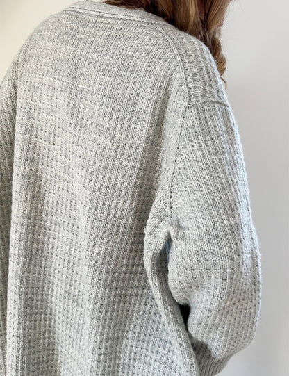 Caia Cardigan Max von LeKnit mit Babyull Lanett und Tynn Silk Mohair von Sandnes Garn 7