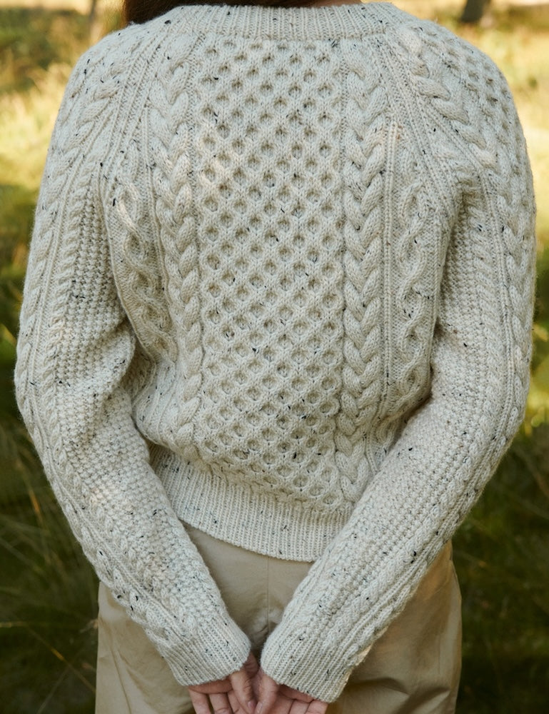 LeKnit, Cara Sweater, Farbe: nature Tweed 5