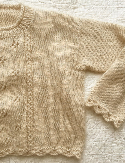 Clover Sweater | leicht und weich aus Ballerina Chunky Mohair von Sandnes Garn