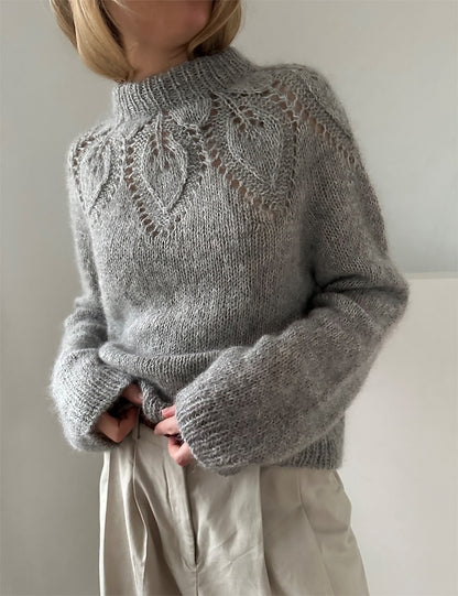 Dahlia Sweater von LeKnit mit Sunday und Tynn Silk Mohair von Sandnes Garn 4