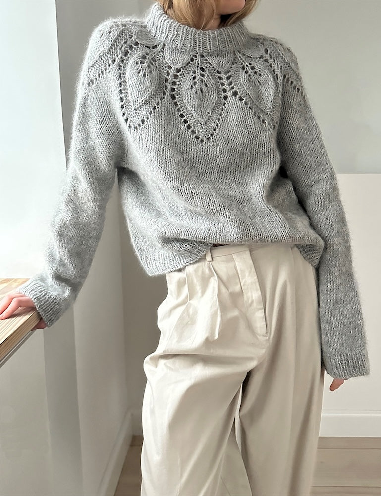 Dahlia Sweater von LeKnit mit Sunday und Tynn Silk Mohair von Sandnes Garn 5