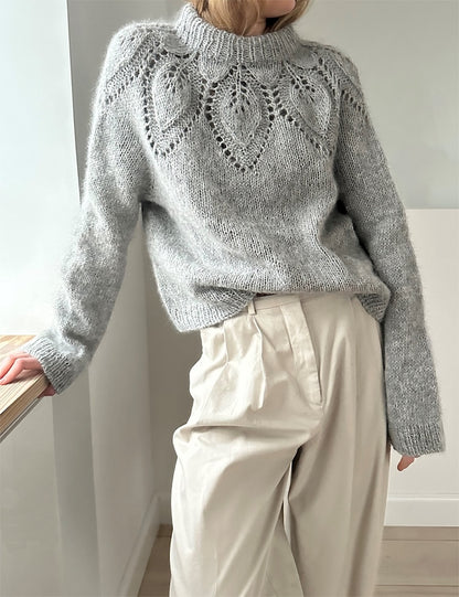 Dahlia Sweater von LeKnit mit Sunday und Tynn Silk Mohair von Sandnes Garn 5