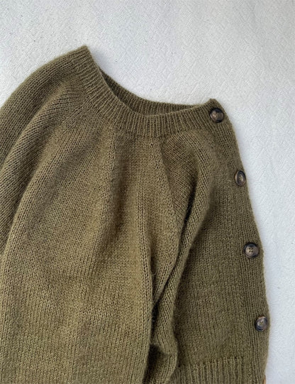 Cardigan Darcy | veste courte classique avec Sunday et Tynn Silk Mohair de Sandnes 