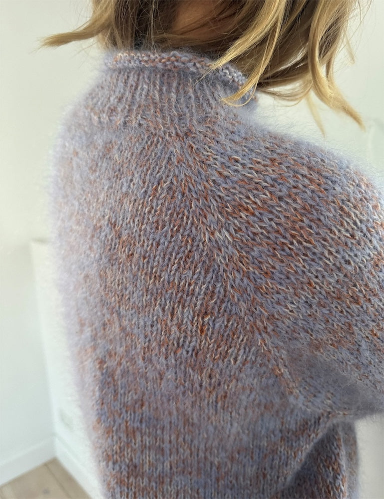 LeKnit Foundation Sweater mit Ballerina Chunky Mohair und Alpakka Folgetrad von Sandnes Garn 4