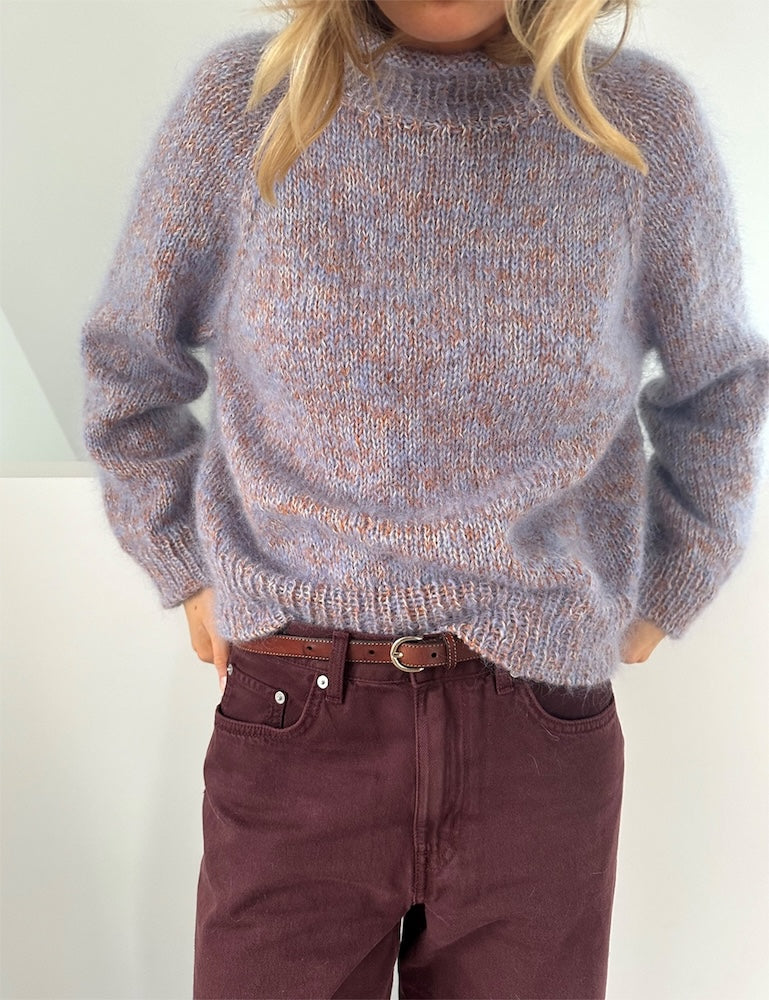LeKnit Foundation Sweater mit Ballerina Chunky Mohair und Alpakka Folgetrad von Sandnes Garn 5
