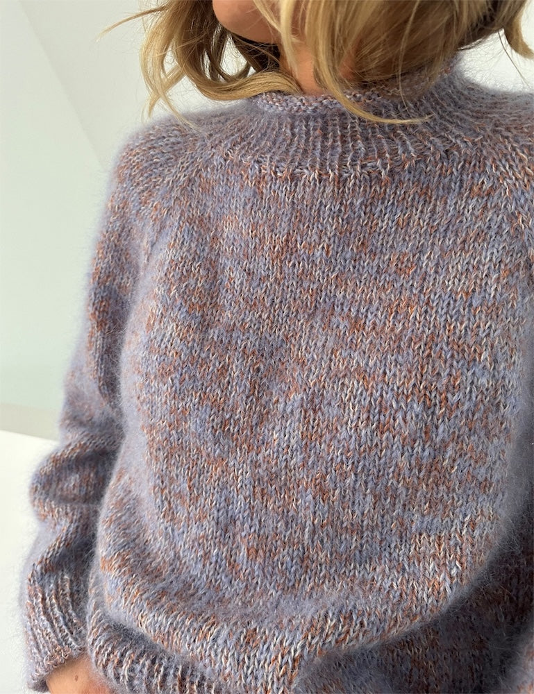 LeKnit Foundation Sweater mit Ballerina Chunky Mohair und Alpakka Folgetrad von Sandnes Garn 6