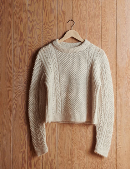 Leknit Isla Sweater mit Sunday und Tynn Silk Mohair von Sandnes Garn 2