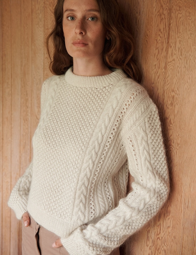 Leknit Isla Sweater mit Sunday und Tynn Silk Mohair von Sandnes Garn 4