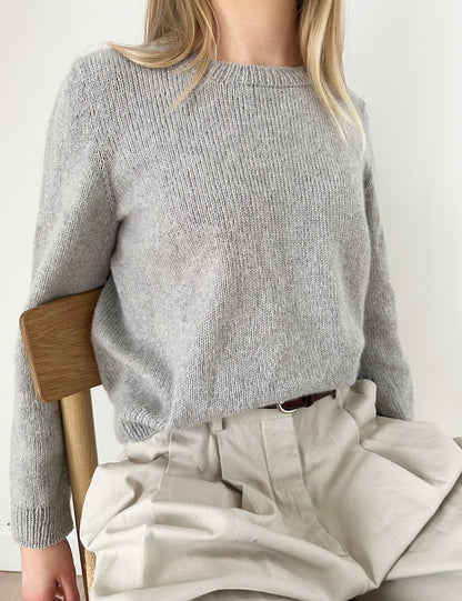 Maria Blouse | weicher Basic Sweater mit Classic Cashmere von Cardiff