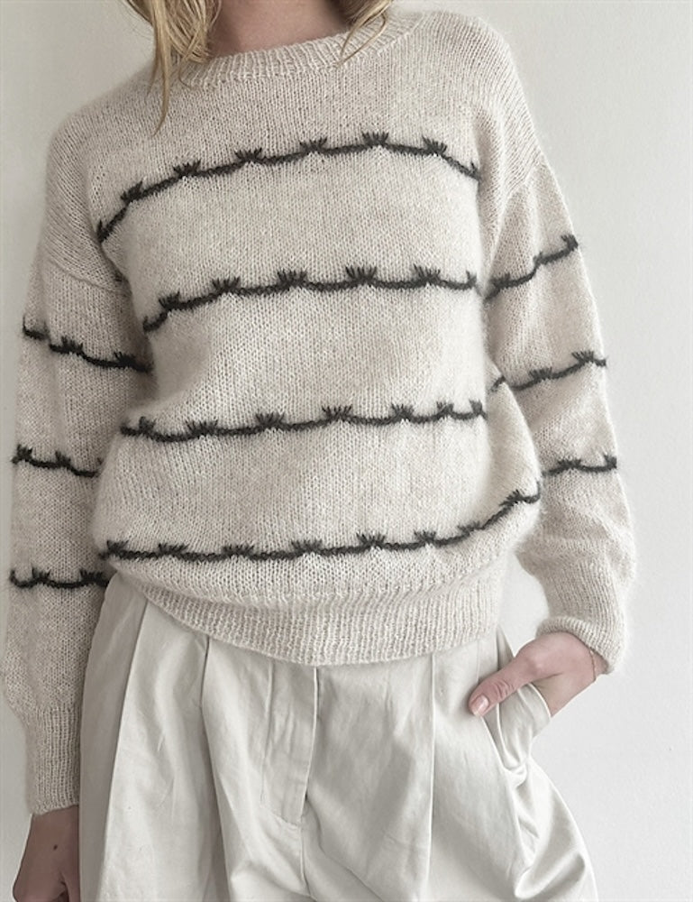 Mascara Sweater mit Mini Alpakka und Tynn Silk Mohair von Sandnes Garn 2