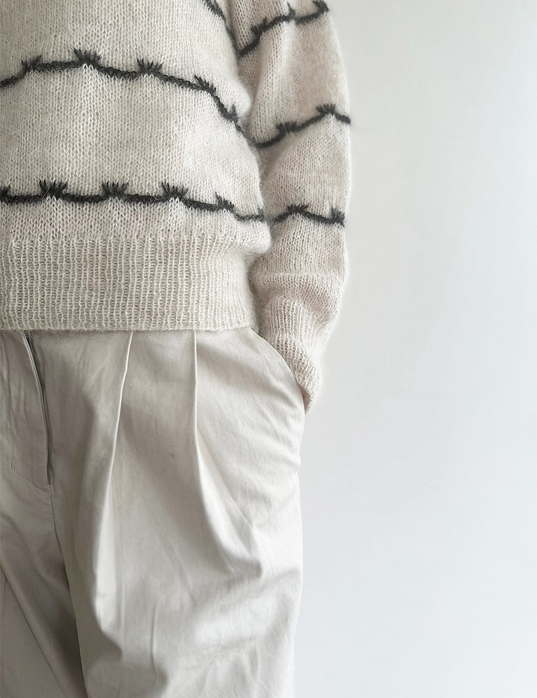 Mascara Sweater mit Mini Alpakka und Tynn Silk Mohair von Sandnes Garn 3