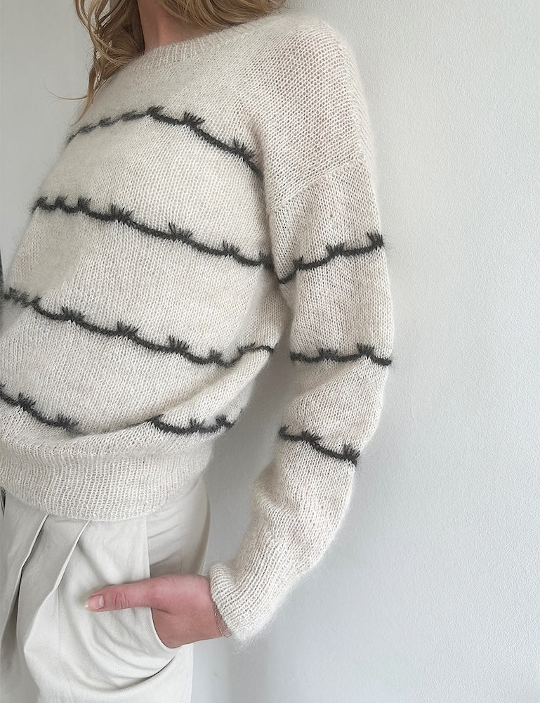 Mascara Sweater mit Mini Alpakka und Tynn Silk Mohair von Sandnes Garn 4