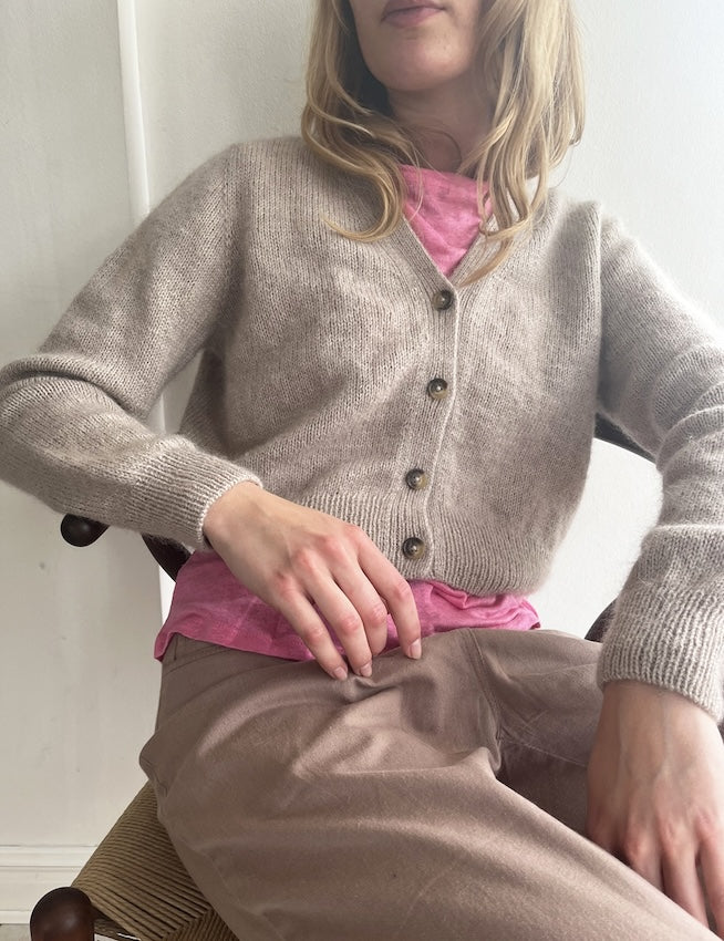 LeKnit Mouliné Cardigan Set buy here –