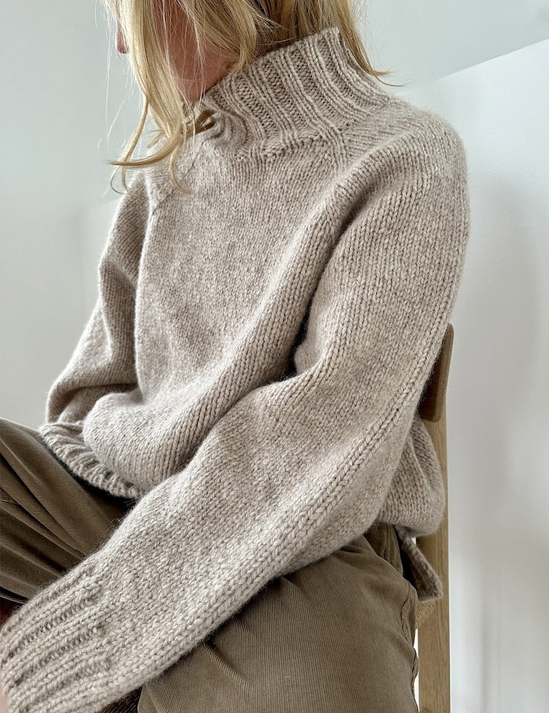 Noah Sweater von LeKnit mit Fritidsgarn von Sandnes Garn 2