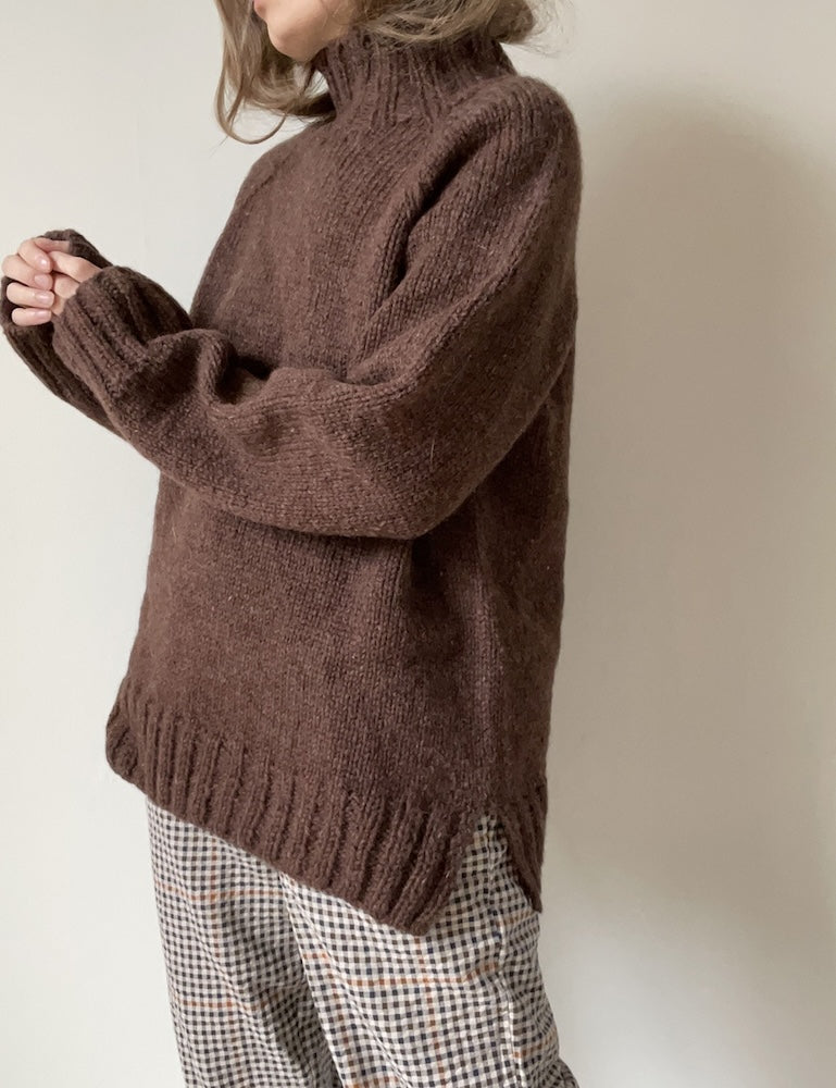Noah Sweater von LeKnit mit Fritidsgarn von Sandnes Garn 3
