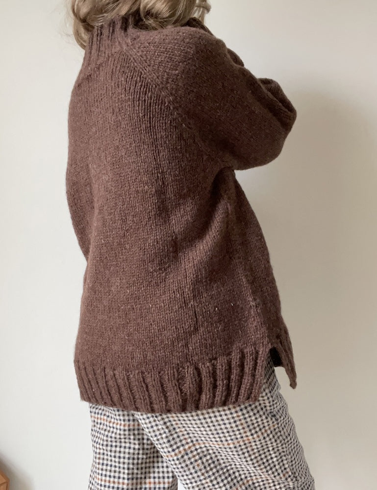 Noah Sweater von LeKnit mit Fritidsgarn von Sandnes Garn 4