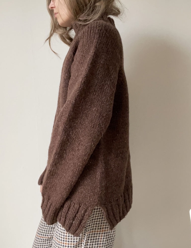 Noah Sweater von LeKnit mit Fritidsgarn von Sandnes Garn 5