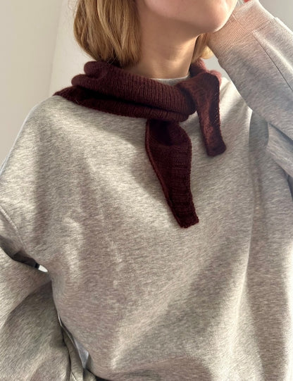 Note Bandana | lässig schlichtes Kaschmir Tuch aus Classic Cashmere von Cardiff