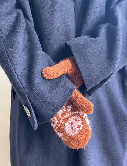 Rosie Mittens | vintage Muster aus Tynn Peer Gynt und Tynn Silk Mohair von Sandnes Garn