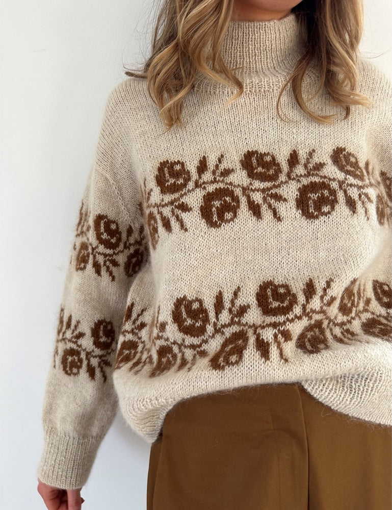 Leknit Rosie Sweater aus Tynn Peer Gynt und Tynn Silk Mohair von Sandnes Garn 3