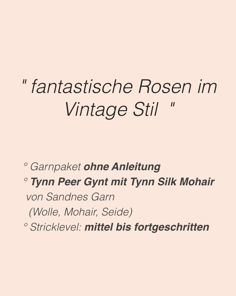 Leknit Rosie Sweater aus Tynn Peer Gynt und Tynn Silk Mohair von Sandnes Garn 2