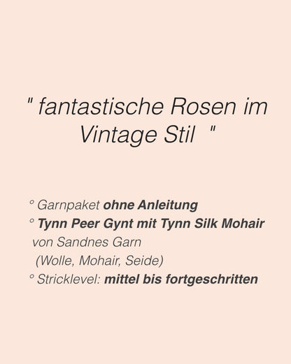 Leknit Rosie Sweater aus Tynn Peer Gynt und Tynn Silk Mohair von Sandnes Garn 2